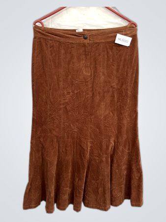 Nice Connection Corduroy Midi Skirt