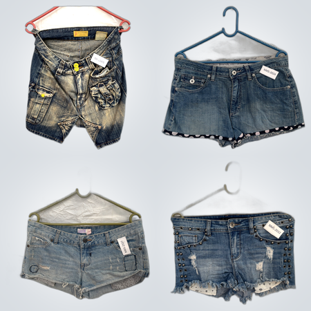 Y2K Jean Shorts Bundle