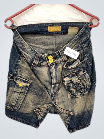 ParaNoid Denim Cargo Shorts