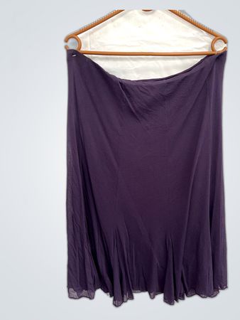 ASOS Design Purple Maxi Skirt