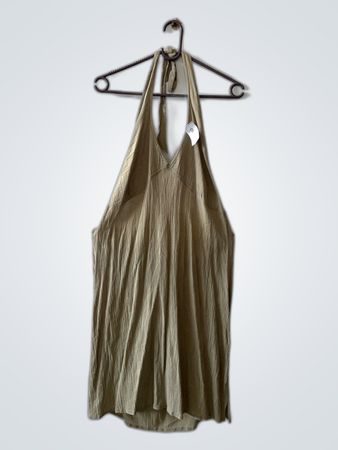 Beige Slip Dress