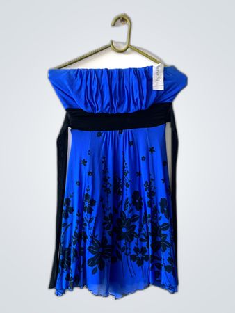 Blue Floral Dress