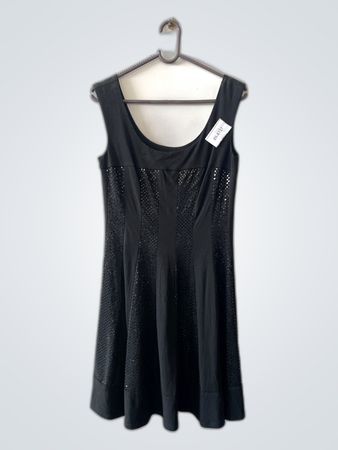 GU Black Sequin Mini Dress