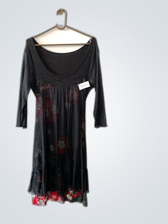 Black Floral Dress
