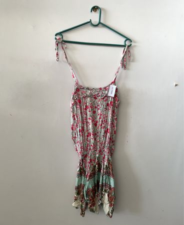 Floral Spaghetti Strap Dress