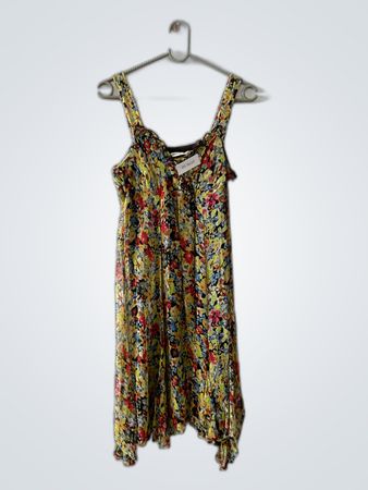 Sleeveless Floral Mini Dress