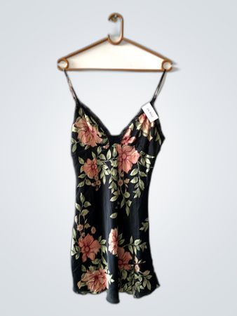 Floral Print Slip Dress