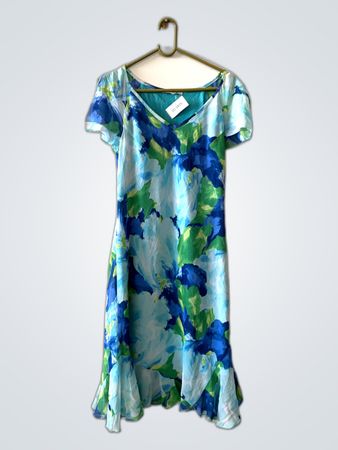 Steilmann Floral Print V-Neck Dress