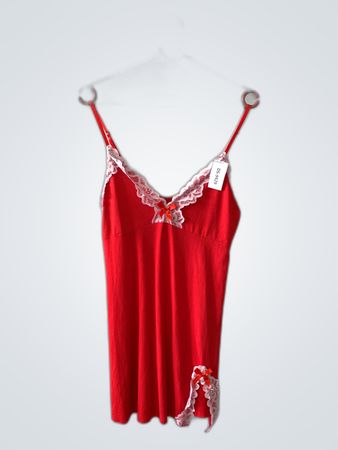 Etro Red Lace Trim Camisole