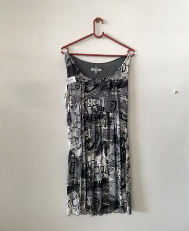 L'Wren Graphic Print Mini Dress