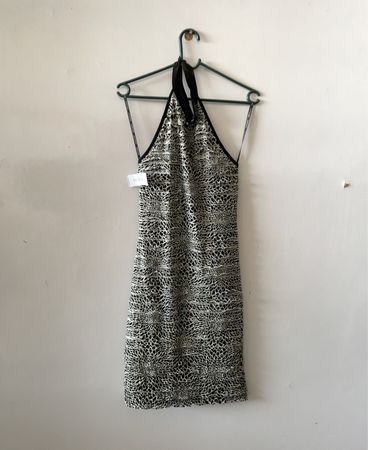Black and White Dress