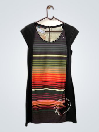 Desigual Striped Mini Dress