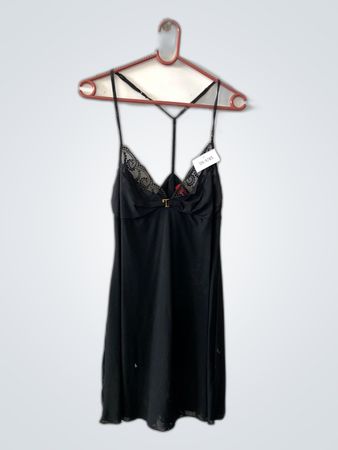 Triumph Black Lace Slip Dress