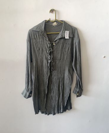 Gray Blouse