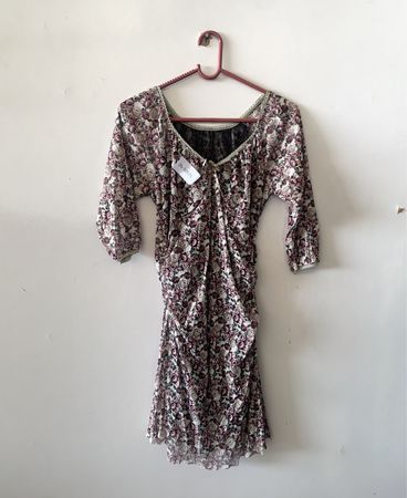 Floral Printed Mini Dress