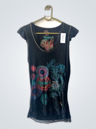 Desigual Graphic Tank Top