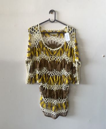 Angel Fringed Knit Cardigan