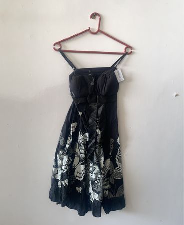 Black Floral Dress