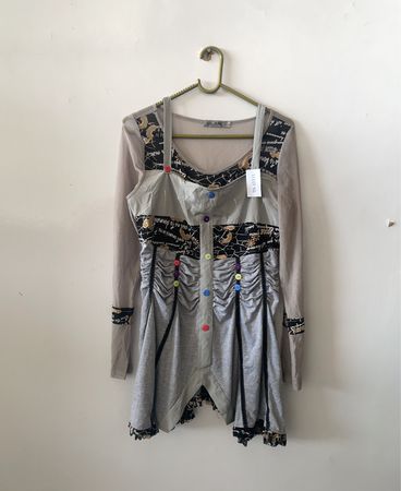 Glamz Printed Ruffled Mini Dress