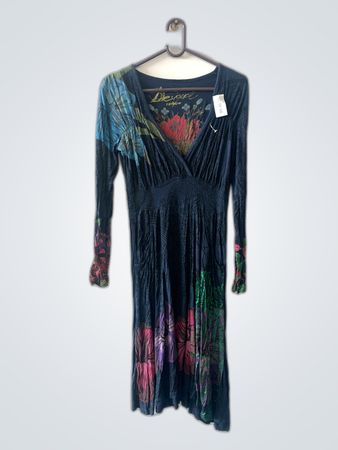 Desigual Rainbow Floral Dress
