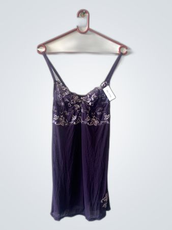 Purple Lace Trim Camisole