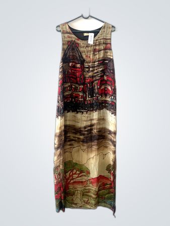 Classic Fashion Printed Maxi Dress