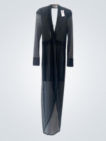 Black Sheer Dress