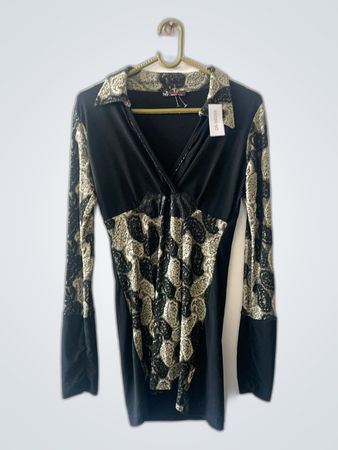 Vivetta Printed Wrap Blouse