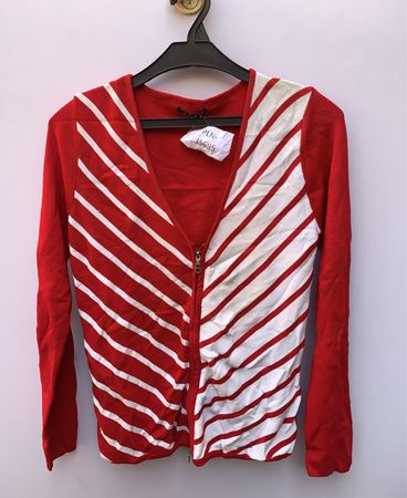 Joyx Striped Knit Cardigan