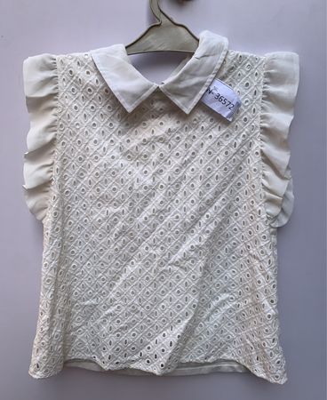Jayson Motohashi Selection Ruffle Lace Blouse