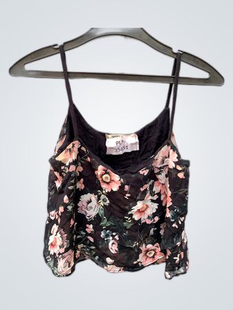 Bershka Printed Floral Camisole Top