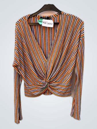 Zara Striped Knit Cardigan