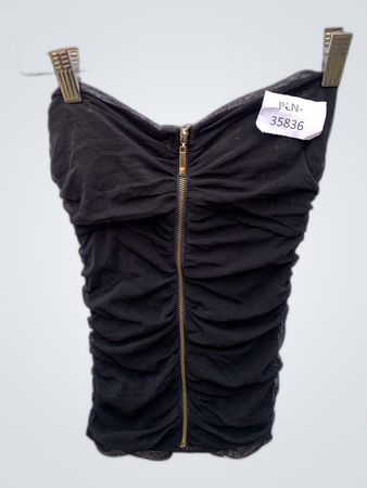 Black Strapless Dress
