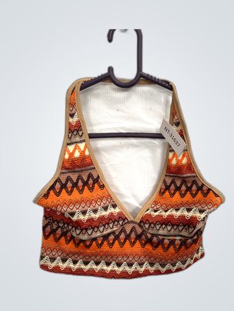 Unbranded Knit Halter Crop Top