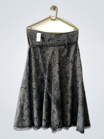 Unbranded Floral Print Mini Skirt
