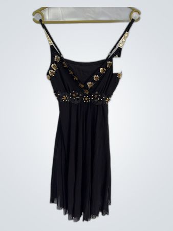 Black Embellished Dress
