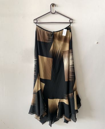 Black and Gold Skirt