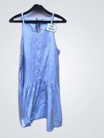 Light Blue Linen Dress