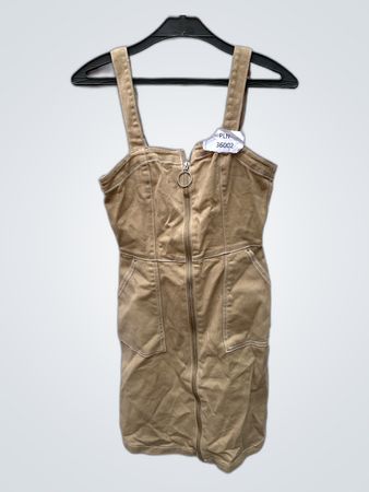 H&M beige jumpsuit