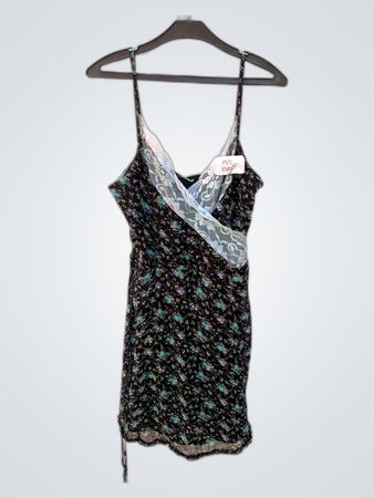 Unbranded Floral Lace Mini Slip Dress