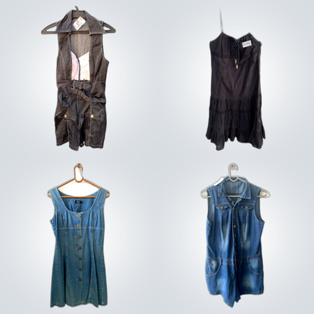 Soft Fabric Dresses+Deinm Jackets Collection(FV 206)