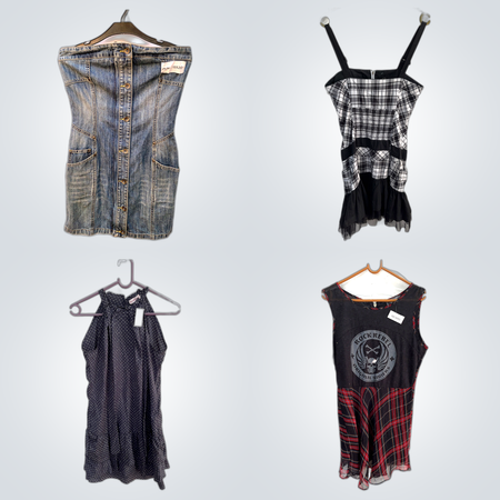 Soft Fabric Dresses+Leather Bundle(FV 226)