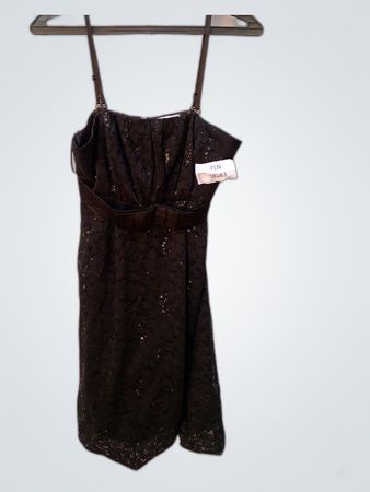 Orsay Black Sequined Party Dress