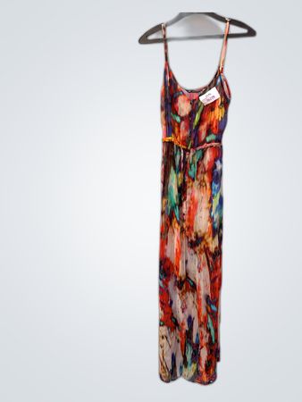 Zara Multicolored Slip Dress