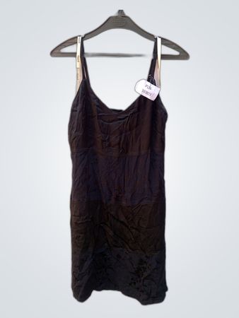 BHS Black Slip Dress