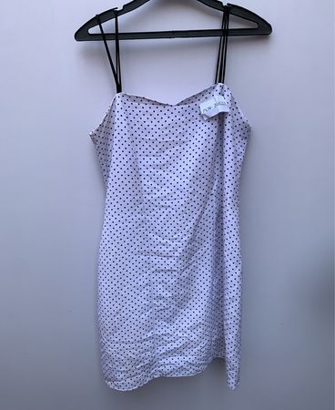Pioro Polka Dot Slip Dress