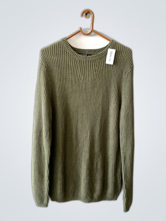 Springfield Green Crewneck Sweater