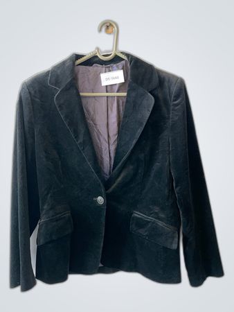 Black Velvet Blazer
