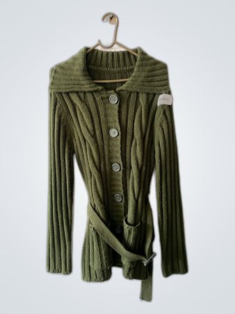 Green Knit Sweater
