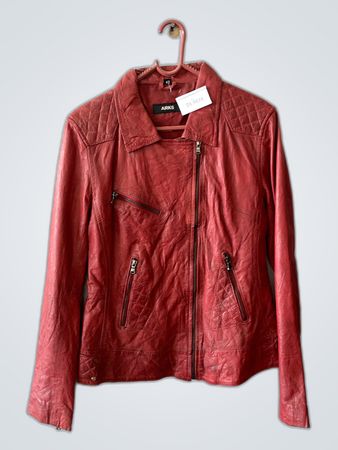 ARKS Red Leather Jacket